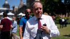 Deputy leader of the DUP Nigel Dodds has said that winning the Conservative party leadership contest is a ‘totally emphatic victory’ for Boris Johnson. Photograph: Will Oliver/EPA