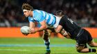Argentina captain Pablo Matera in action against the All Blacks. Photograph: John Davidson/Inpho