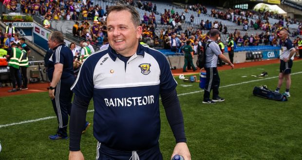 Davy Fitzgerald: his Wexford side have only conceded two goals en route to the All-Ireland semi-final against Tipperary. Photograph: Gary Carr/Inpho 