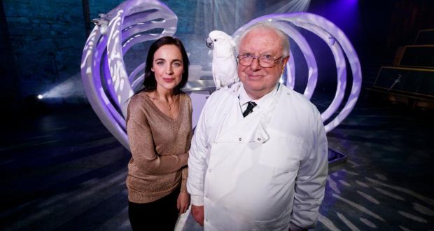 How Animals Work: who thought it would be a good idea to install Ella McSweeney and Prof Peter Wilson in front of what look like a pair of giant, wobbly whale ribs purchased from Dealz?
