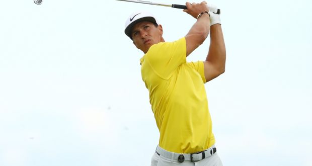 Thorbjorn Olesen of Denmark during the British Open Championship at Portrush earlier this month. Photograph: Getty Images