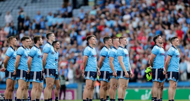 In five games so far this summer, a core group of 10 Dublin players have started every game. The average age of the team that beat Roscommon a fortnight ago was 27.7. Brian Howard was the only player under 25 in the side. Photograph: Laszlo Geczo/Inpho 
