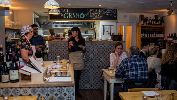 Italian restaurant Grano restaurant is one of many eateries in Stoneybatter. Photograph: James Forde for the Irish Times