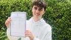 Fiachra O’Farrell, a student at Gonzaga College, is one of five Leaving Cert candidates to secure maximum grades.