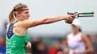  Natalya Coyle  competes in the European  Pentathlon Championships last week in Bath, England. Photograph: Michael Steele/Getty Images