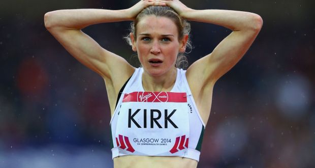 Katie Kirk:  was Irish 800 metres champion in 2014, only to find herself struggling with an eating disorder in the five years since. Photo: Cameron Spencer/Getty Images