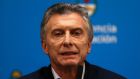 President Mauricio Macri: there are concerns that he may be in denial about his election chances. Photograph: Agustin Marcarian/File photo/Reuters