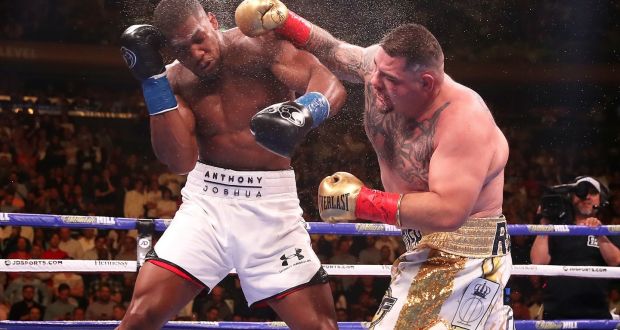 Anthony Joshua’s heavyweight rematch with Andy Ruiz Jr will take place in Saudi Arabia on December 7th, his promoters have announced. However, Ruiz said on Wednesday he wants to bring the bout to the US. Photo: Nick Potts/PA Wire