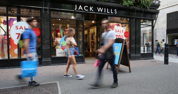 Many Jack Wills shops are on high-profile sites in relatively expensive towns and cities. Photograph: Jonathan Brady/PA Wire 