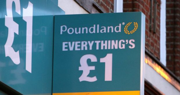 A Poundland store in London, which is owned by Steinhoff International.   Photograph: Dominic Lipinski/PA Wire 