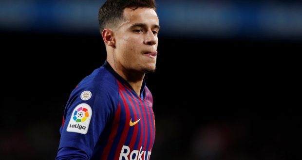 Philippe Coutinho is on the verge of joining Bayern Munich on a season-long loan. Photograph: Albert Gea/Reuters