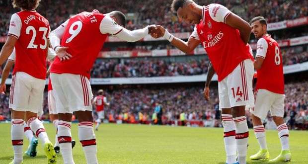 Image result for lacazette and aubameyang