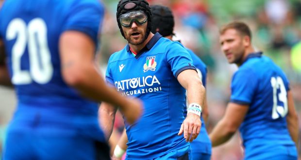 Ian McKinley has missed out on a place in Italy’s squad for the Rugby World Cup. Photograph: James Crombie/Inpho