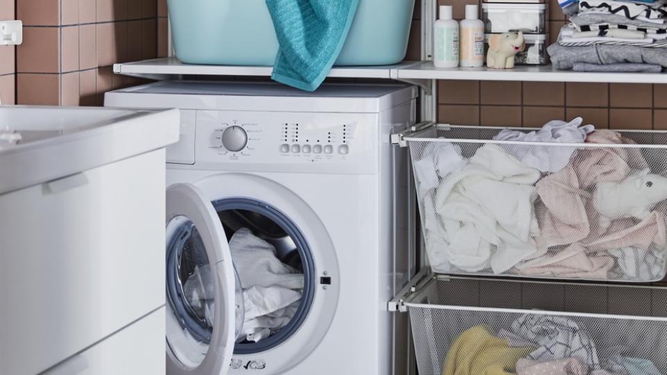 Clean Design Nine Ideas For A Home Laundry, Ikea Laundry Room Storage Solutions