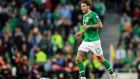Mick McCarthy is hoping Jeff Hendrick gets some first-team action with Burnley ahead of Ireland’s European Championship qualifier against  Switzerland. Photograph:  Laszlo Geczo/Inpho