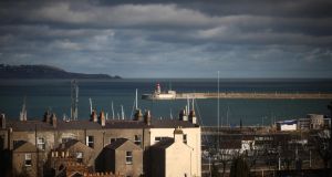 Dún Laoghaire rooftop view