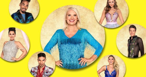Strictly: some of the class of 2019. Photographs: BBC