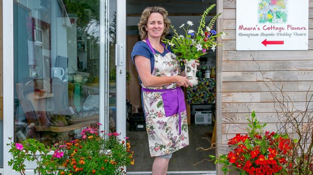 Maura Sheehy started Maura’s Cottage Flowers in 2015.