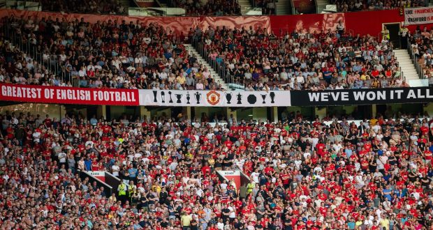 United still remain the biggest draw for Irish football fans. Photo: Ash Donelon/Manchester United via Getty Images