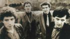 The Atrix: Chris Green, Hugh Friel, John Borrowman and Dick Conroy. Their complex songs produced by Phil Chevron, Midge Ure and John Leckie are brilliant exemplars of the intelligent new wave.  