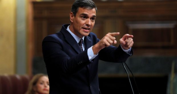  Spanish acting prime minister Pedro Sanchez:  After five months without a government, Spain faces prospect of a  snap general election. Photograph: EPA/Emilio Naranjo 