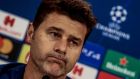 Mauricio Pochettino: “I don’t care what people think – if we are contenders or not.” Photograph: Panagiotis Moschandreou/EPA