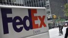 FedEx shares were on course for their sharpest one-day percentage drop since the financial crisis.
