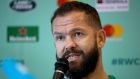 Ireland defence coach Andy Farrell says they are ready to prove a point. Photograph: Dan Sheridan/Inpho