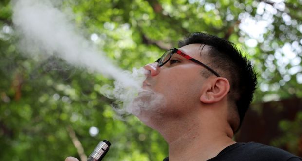 Simon Harris has commissioned research on the international research evidence on vaping. Photograph: Rajat Gupta/EPA