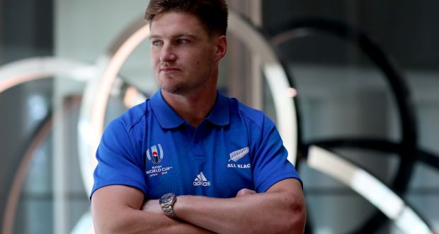 Jordie Barrett starts at outhalf for the All Blacks on Sunday. Photograph: Hannah Peters/Getty Images