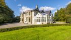 Crotanstown House and Stud, seven bedroom house, with cottage and stabling for forty horses, on eight acres, for sale with Savills for €1.85 million.