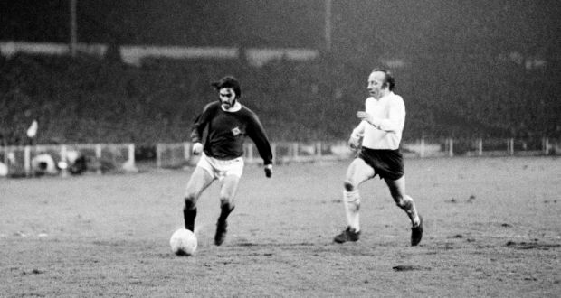 George Best: produced an outstanding display to help Northern Ireland to a famous 2-2 draw in Rotterdam against a gifted Netherlands side. Photograph: Getty Images
