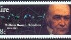 Stamp featuring William Rowan Hamilton,  an innovative mathematician and physicist of the highest order