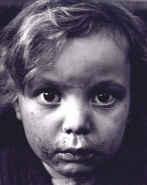 A child in Dublin in 1962