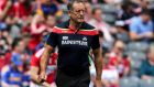 Former Cork manager John Meyler doesn’t see the Munster format, which rotates the teams having to play three successive weekends, as being a problem in the modern game. Photograph:   Laszlo Geczo/Inpho