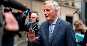EU Brexit negotiator Michel Barnier is set to begin intensive talks with UK officials on a possible deal. Photograph: Getty 