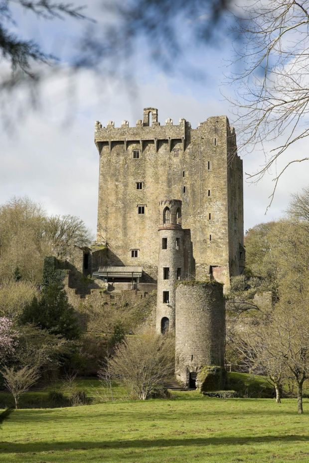 Blarney castle and gardens. Photograph: Tomas Tyner/PA Wire