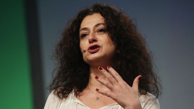 Ece Temelkuran: ‘Young women are not embarrassed of being powerful.’ Photograph: Sean Gallup/Getty