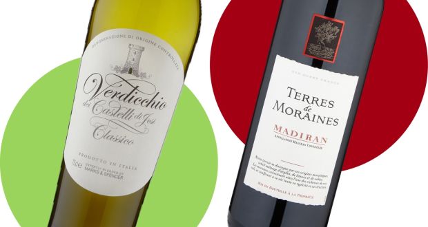 Wines for the weekend: Marks & Spencer’s Verdicchio dei Castelli di Jesi Classico and Terres de Moraines Madiran