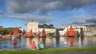 A  flotilla  sails by in  Galway city for Culture Night 2016. File photograph: Joe O’Shaughnessy