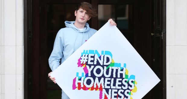 Dillon Nolan, social work masters student at Maynooth University was among those attending  Focus Ireland’s Ending Youth Homelessness conference in the RDS,  Dublin on Thursday. Sasko Lazarov/Photocall Ireland
