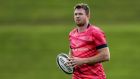 Jed Holloway: will make his Munster debut against Ospreys at Musgrave Park. Photograph: Laszlo Geczo/Inpho
