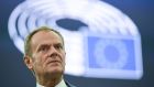 Donald Tusk: EU has agreed a three-month flexible Brexit extension for the UK. Photograph: EPA/PATRICK SEEGER