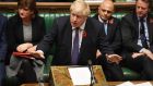 Boris Johnson: ‘The house cannot, any longer, keep this country hostage’. Photograph: UK Parliament/Jessica Taylor Handout 