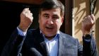 The last major cyber attack on the pro-western Caucasus state took place shortly before its brief 2008 war with Russia, when hackers targeted banks and the websites of Georgia’s then president Mikheil Saakashvili (pictured). Photograph: Reuters/Gleb Garanich