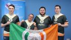 Members of Team Ireland visit Down Syndrome Ireland