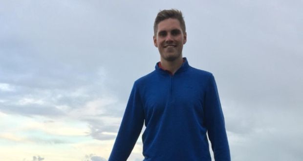 Graham Curry, whose fledgling company, Handicaddie, allows golfers to book caddies online