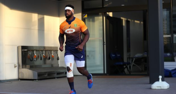Siya Kolisi is South Africa’s first black captain and will lead them in the Rugby World Cup final against England. Photo: Shaun Botterill/Getty Images