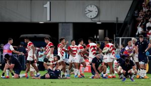 Scotland were knoced out of the World Cup after their 28-21 defeat to Japan. The SRU have been reprimanded by World Rugby for comments made in the lead up to that fixture. Photograph: Craig Mercer/Inpho