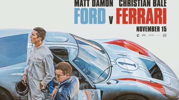 Poster for Le Mans ’66 – more accurately called Ford v Ferrari in the US market